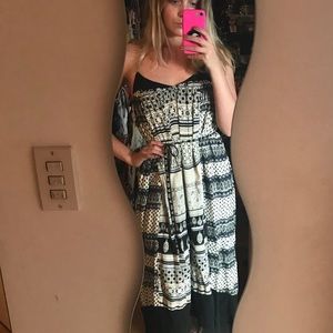 Patterned Beach Dress